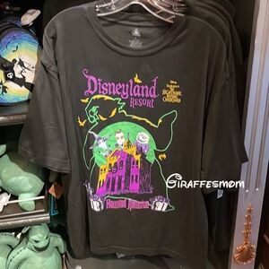 2025 Disneyland Haunted Mansion The Nightmare Before Christmas  T Shirt NWT